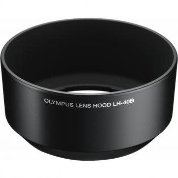Olympus OM SYSTEM LH-40B Paraluce Originale Nero per 45mm f/1.8 M.ZUIKO
