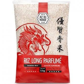 Riz du Monde Riz Long Parfumé Qualité Supérieure 50Kg