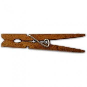 Large Wooden Clothespins 3-5/16 8.4cm 30 Count