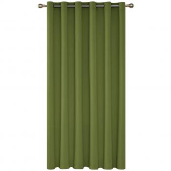 Rideaux Occultants Deconovo Design Moderne 200x290 CM Vert
