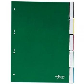 DURABLE classeur en plastique 5 divisions