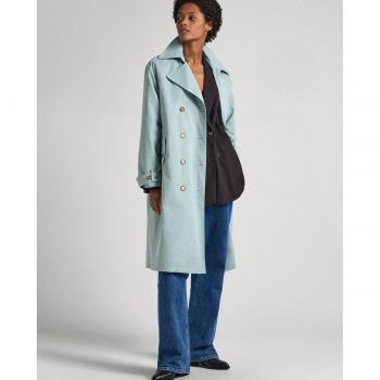 Gabardina Pepe Jeans para mujer, modelo PL402318, color verde, talla XL