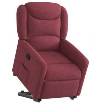 VidaXL Relaxsessel mit Hebefunktion Weinrot