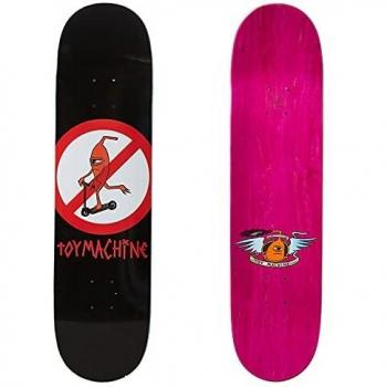 Team TM8 3‑Color Skate Deck – Black, Red, White