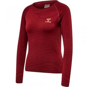Maglia Hummel ON‑Grid a Maniche Lunghe senza cuciture