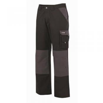Schwarz-Zementgraue Hose für Arbeit