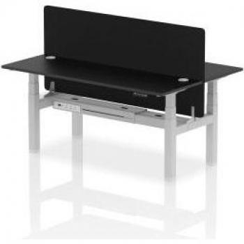 Air Back-to-Back 2 Person Height Adjustable Bench Desk