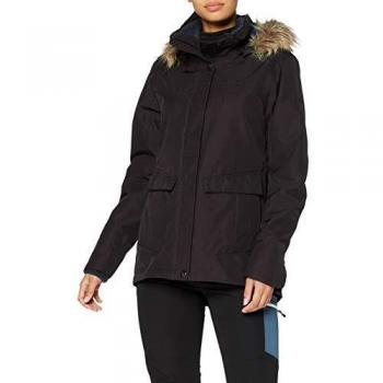 Schwarze VAUDE Kilia 3in1 Jacke – Damen, Größe 36