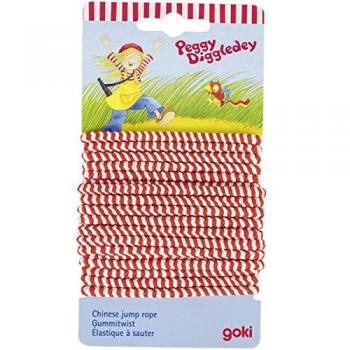 Goki Peggy Diggledey Sportspringseil – Rutschfeste Griffe – Outdoor
