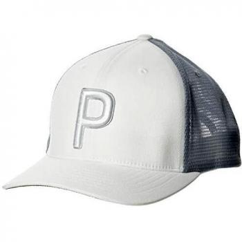 Herren Trucker-Cap P110 von Puma – Bright White, Uni-Size