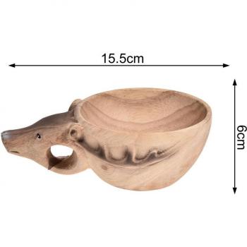 Outdoor-Wasserbecher Kuksa Holz