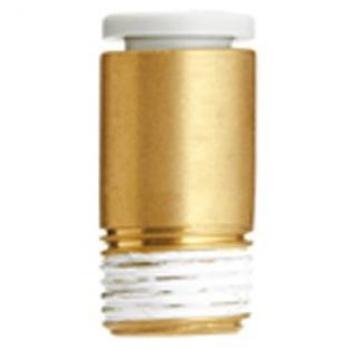 SMC KQ2S08-01AS Pneumatic Straight Union Threaded-To-Tube Adapter