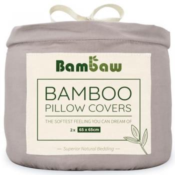 Taies d'Oreiller en Bambou