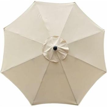Cover Ombrè 3m – Tessuto Beige per Ombrellone (8 Stecche)