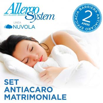 Drap Housse Anti-acariens 160 x 190 cm avec Fermeture Éclair