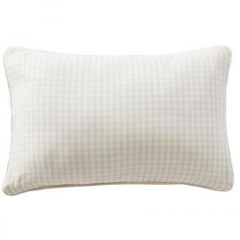 Coussin en Gaze de Coton Vickie 40 x 60 cm Déhoussable