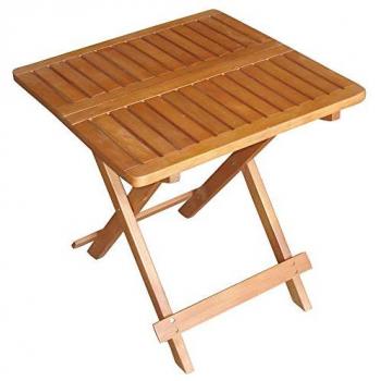 Table de balcon en bois acacia huilé