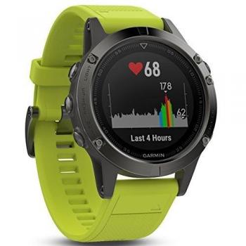 Reloj GPS Garmin fénix 5 Gris 47mm correa amarilla