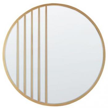 Miroir Moderne Doré 80 cm COUST