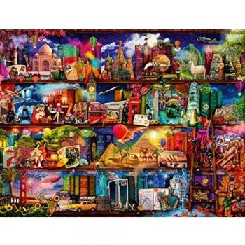 Puzzle El Mundo de los Libros 2000 P Ravensburger