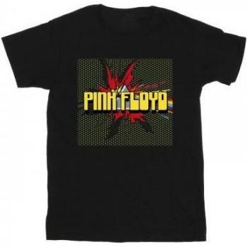 Pink Floyd Pop Art T-Shirt for Girls, Black, Size 12-13