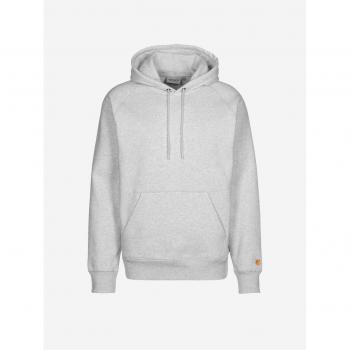 CARHARTT WIP_Grauer Kapuzenpullover Chase_Grau_XL_Herren