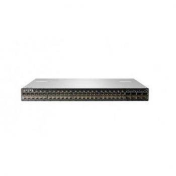 HPE Netzwerk­Switch SN2410bM: 48×SFP+ + 8×QSFP28, 10GbE, PtC Luftstrom, silber