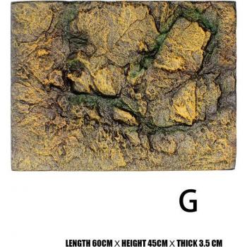 3D Foam Aquarium Background Board 60x45cm