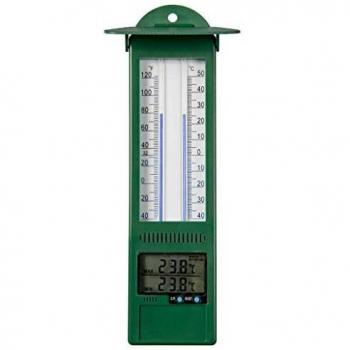 Nature Outdoor Digital Thermometer with Min-Max Function 9.5x2.5x24 cm