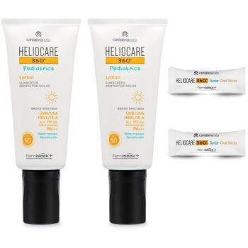 Duplo Heliocare Pediatrics Loción Solar SPF50 2x200ml