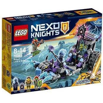 Lego Nexo Knights 70349 Ruina's Lock & Roller Mini-figures Instructions Complete
