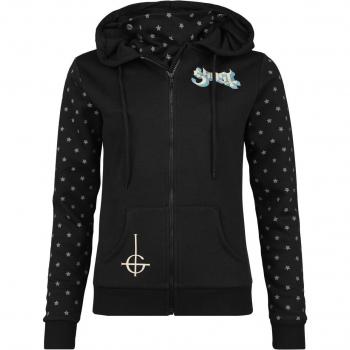 Manto de Fantasía Negra Cremallera Ghost Throne Mujer XS-XL