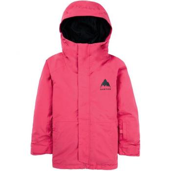 Giacca Burton Skimmer Kids Rosa Fucsia con cappuccio