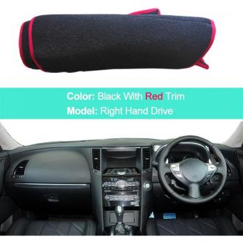 Protector de Coche Salpicadero, Almohadilla Solar para Infiniti QX70 FX35 FX37 FX45 FX50