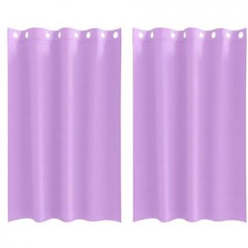 Rideaux Polyester Violet 2 Pcs vidaXL