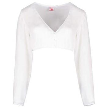 Spieth & Wensky Damenbluse Efeu im Chiffon-Stil