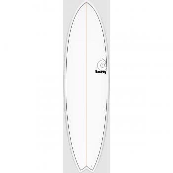 Torq Epoxy Tet Mod Fish Pinlines 6'10 Surfboard