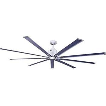 Ventilateur de plafond Casafan Big Smooth Eco 220 cm blanc moderne à moteur DC