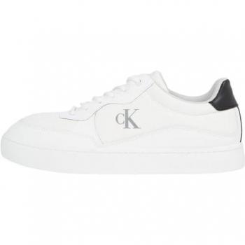 Calvin Klein Jeans Sneaker – Classic‑Cupsole Tech in Weiß, Größe 43