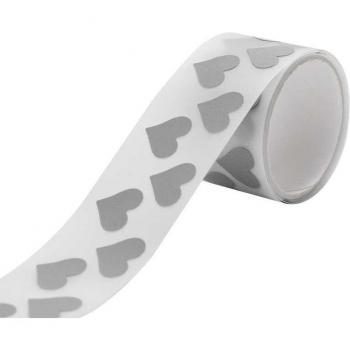 3X100cm Reflective Heart Star Vinyl Film for Sewing