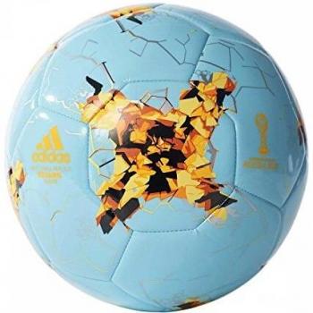 Adidas Fussball CONFED GLIDER: Icey Blue F17, Shock Yellow S16, Tactile Orange S17 5