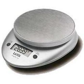 Laica BX9300 Balanza de Cocina, Acero Inoxidable, 3 kg Max