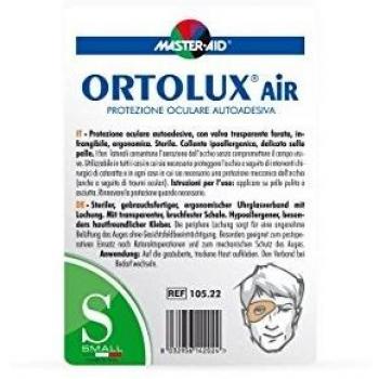 Medicazione oculare per ortottica ortolux air s