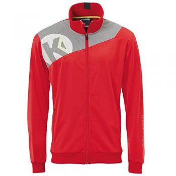 Kempa Core 2.0 Red Youth Jacket – 8‑Year‑Old Boys