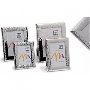 Portafoto Mercury 15x20 cm Silver Petra Design Sofisticato per Fotografie da Parete