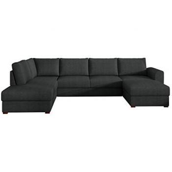 Sofá rinconero Comfivo 189, gris, caja de ropa de cama