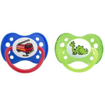 DODIE SUCETTES ANATOMIQUES +6MOIS LOT DE 2