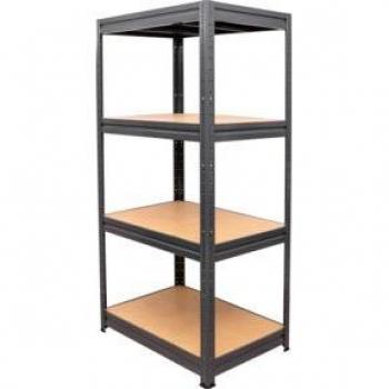 Rayonnage d’atelier STIER, capacité 600 kg par casier – HxlxP 1770×900×600 mm