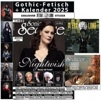 Sonic Seducer 09/2024 + Gothic Fetisch Kalender 2025 + M'era Luna Sticker + CD