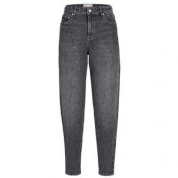 JJXX Women's High Waist Mom Jeans Grey Denim Size 31